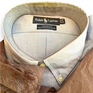 RALPH Lauren Yarmouth button down shirt, 18-35, new old stock.